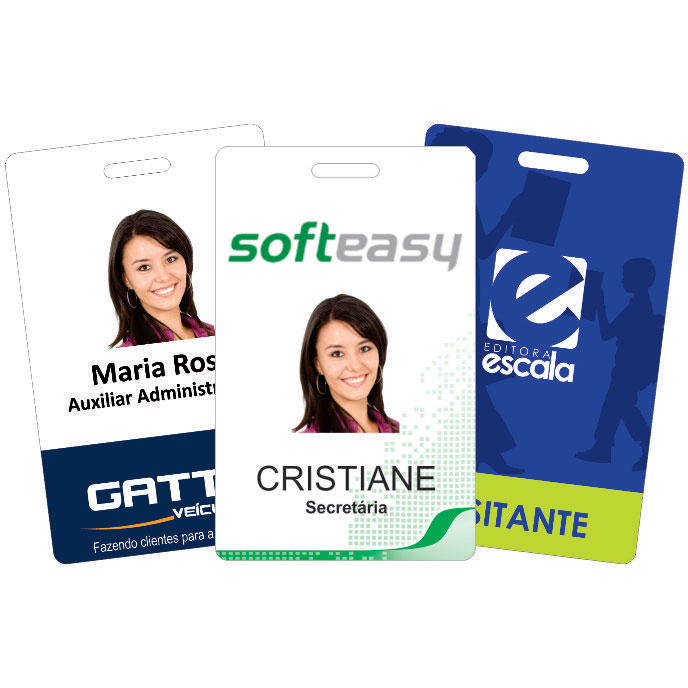 Resultado de imagem para crachá empresa